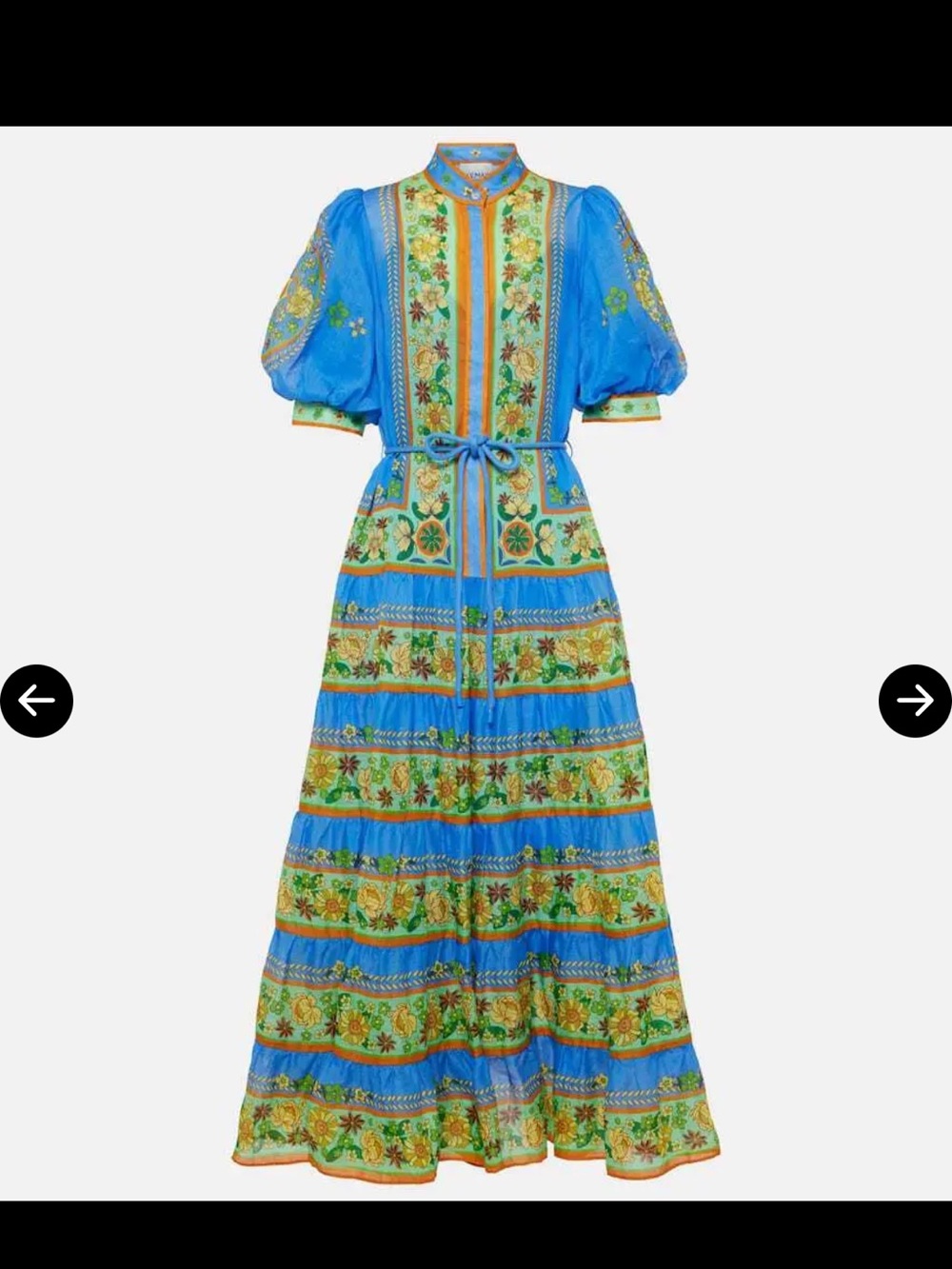 ALÉMAIS Linda Tiered Midi Dress